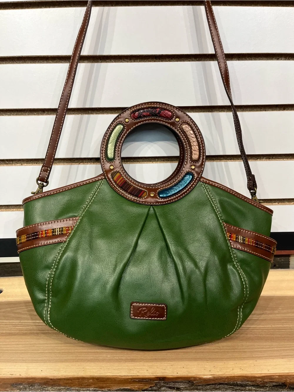 Vintage Relic leather bag